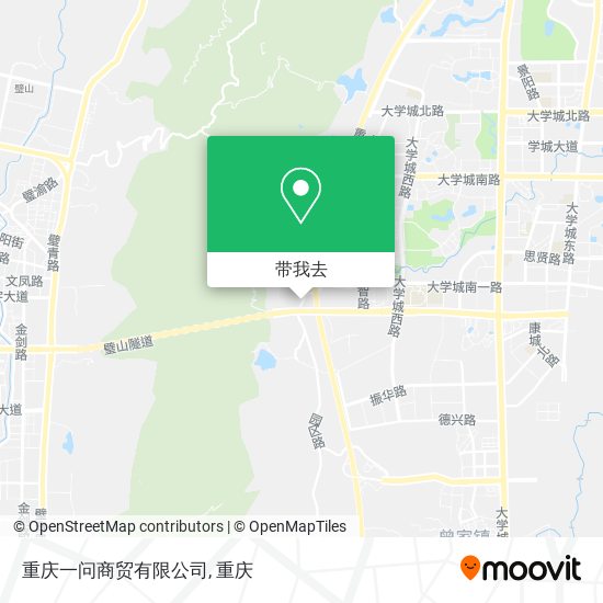 重庆一问商贸有限公司地图