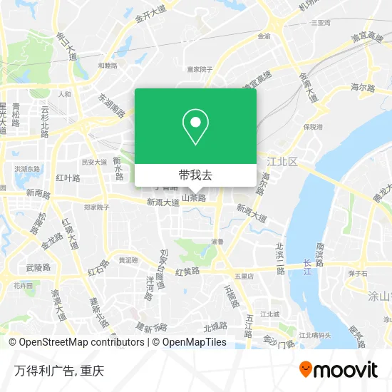 万得利广告地图