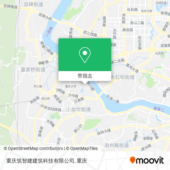 重庆筑智建建筑科技有限公司地图