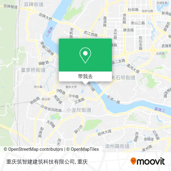 重庆筑智建建筑科技有限公司地图