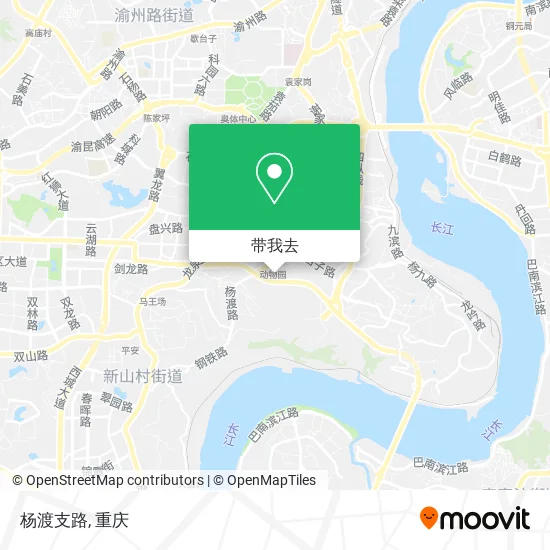 杨渡支路地图