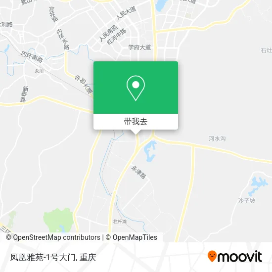 凤凰雅苑-1号大门地图
