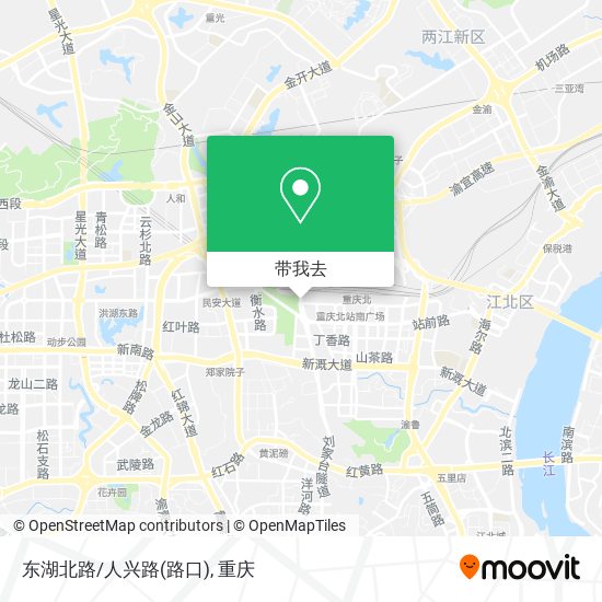 东湖北路/人兴路(路口)地图