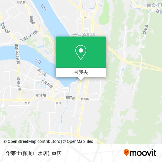 华莱士(颜龙山水店)地图