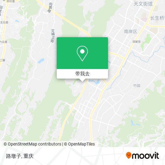 路墩子地图