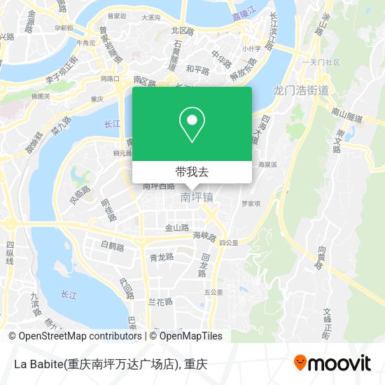 La Babite(重庆南坪万达广场店)地图