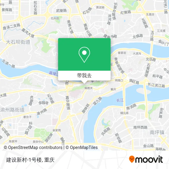 建设新村-1号楼地图