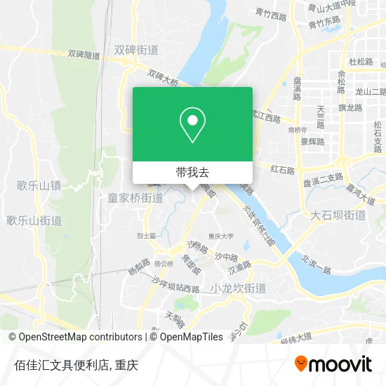 佰佳汇文具便利店地图