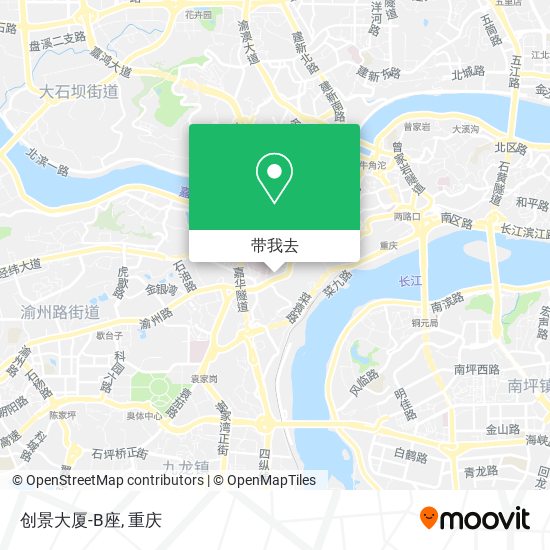 创景大厦-B座地图