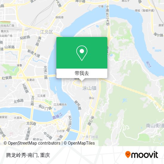 腾龙岭秀-南门地图