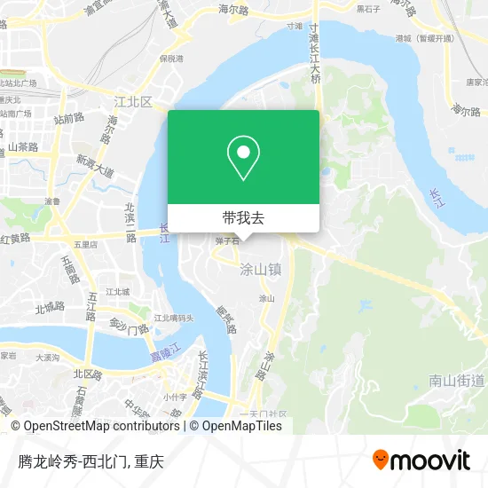 腾龙岭秀-西北门地图