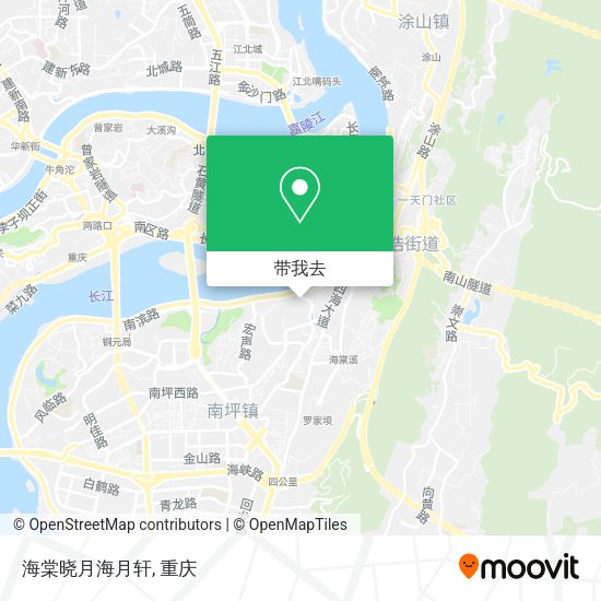 海棠晓月海月轩地图