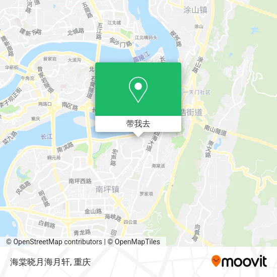 海棠晓月海月轩地图