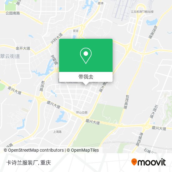 卡诗兰服装厂地图