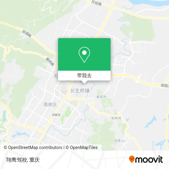 翔鹰驾校地图