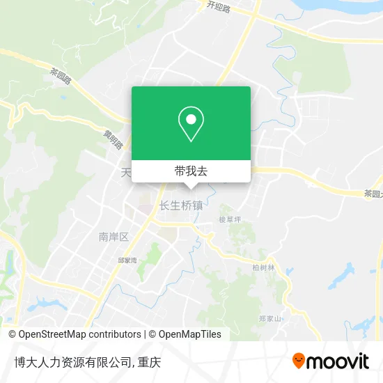 博大人力资源有限公司地图