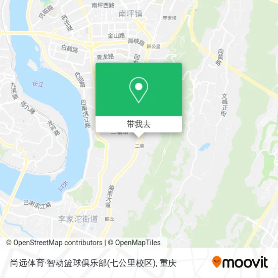 尚远体育·智动篮球俱乐部(七公里校区)地图