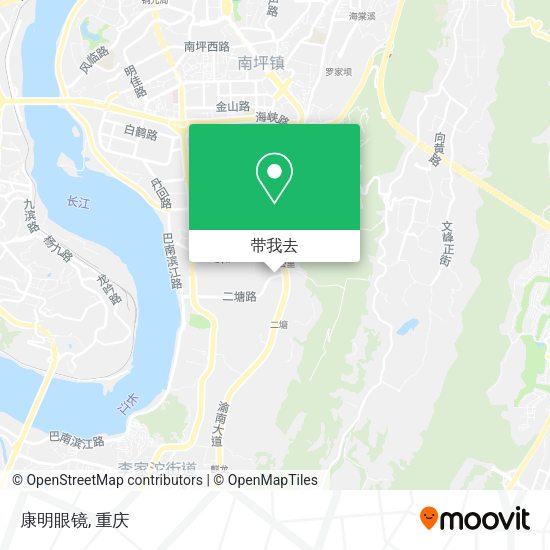 康明眼镜地图
