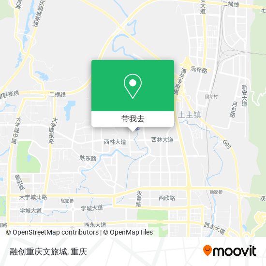 融创重庆文旅城地图