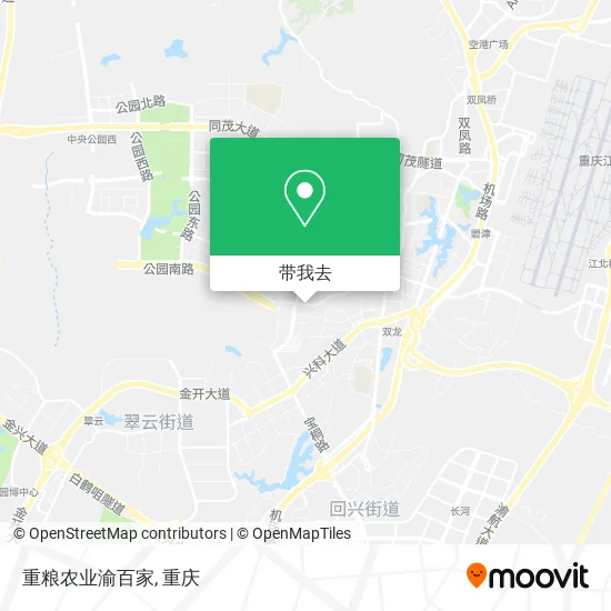 重粮农业渝百家地图