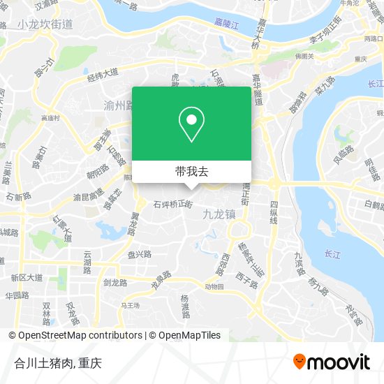合川土猪肉地图