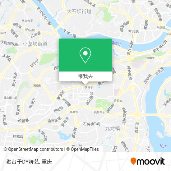 歇台子DY舞艺地图