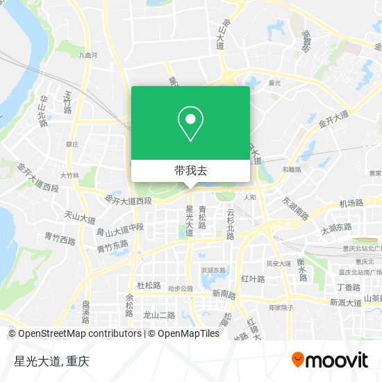 星光大道地图