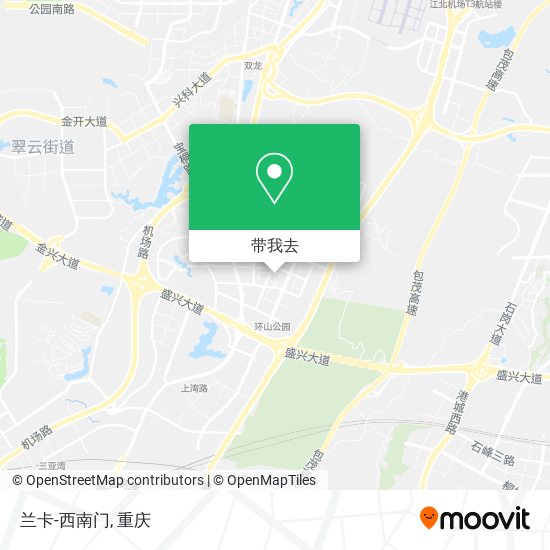 兰卡-西南门地图