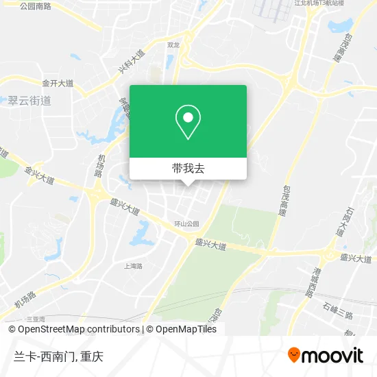 兰卡-西南门地图