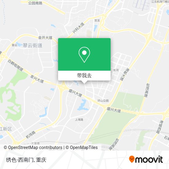 绣色-西南门地图