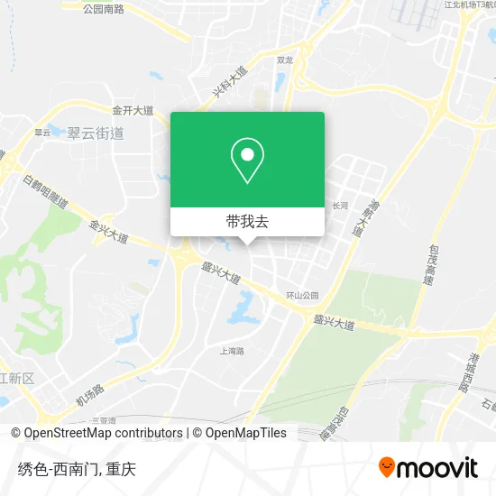 绣色-西南门地图
