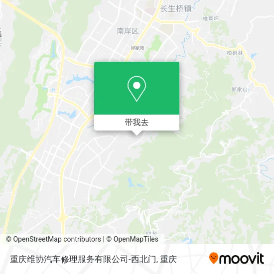 重庆维协汽车修理服务有限公司-西北门地图