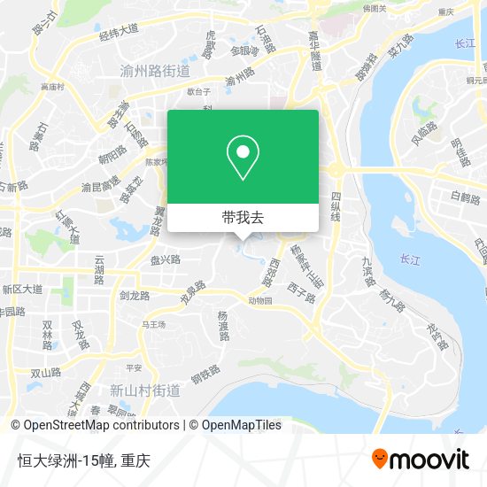 恒大绿洲-15幢地图