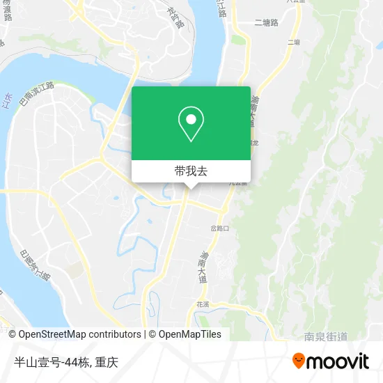 半山壹号-44栋地图
