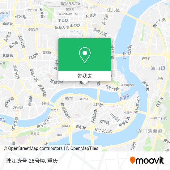 珠江壹号-28号楼地图