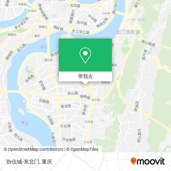 协信城-东北门地图