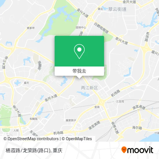栖霞路/龙荣路(路口)地图