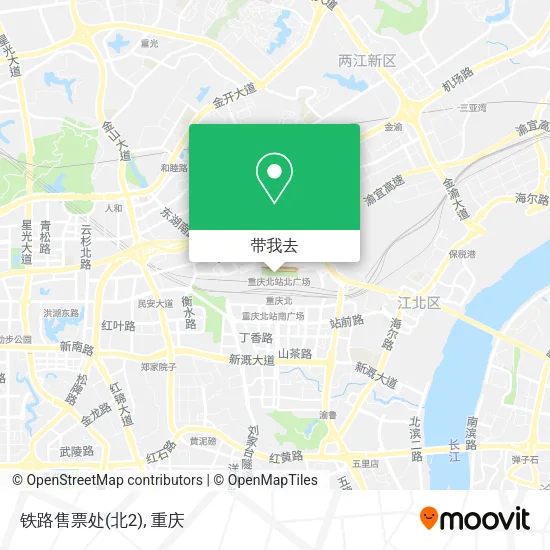 铁路售票处(北2)地图