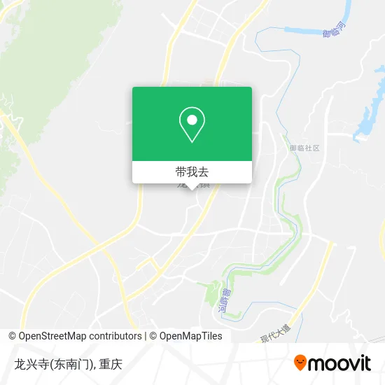 龙兴寺(东南门)地图