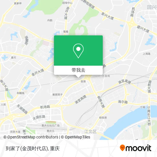 到家了(金茂时代店)地图