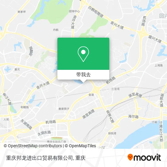 重庆邦龙进出口贸易有限公司地图