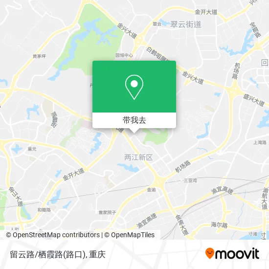 留云路/栖霞路(路口)地图