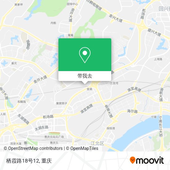栖霞路18号12地图