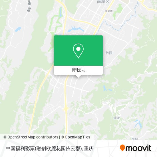 中国福利彩票(融创欧麓花园依云郡)地图