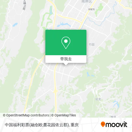 中国福利彩票(融创欧麓花园依云郡)地图