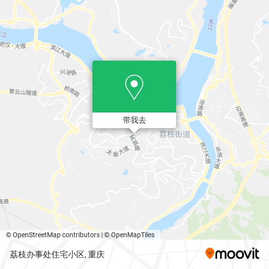 荔枝办事处住宅小区地图
