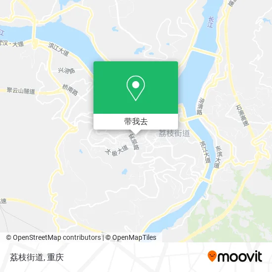 荔枝街道地图