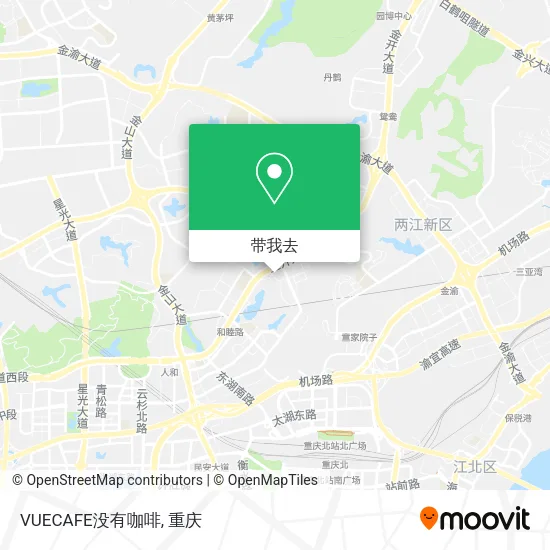 VUECAFE没有咖啡地图
