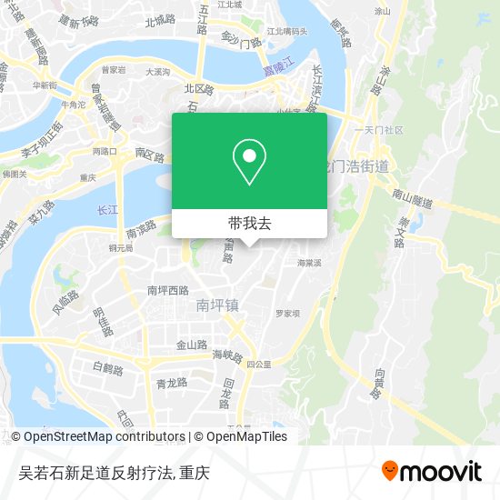 吴若石新足道反射疗法地图