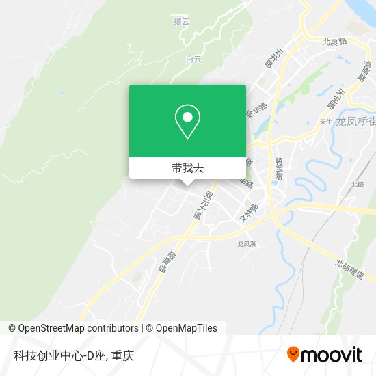 科技创业中心-D座地图
